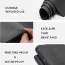 Treadmill Mat,Bike Mat,Stationary Bike Mat,Foldable Treadmill Mat for Hardwood Floors and Carpet.for Exercise Bike,Exercise Equipment Indoor Cycles,Rowing Elliptical (23.6" X 47.5")