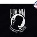 Pow Mia Flag 4x6 Outdoor Double Sided- Heavy Duty 3ply Mia Pow Flags 2 Sided Super Durable 4 Rows Stitched Edge Canvas Header with 2 Brass Grommets You Are Not Forgotten Memorial Day Flag