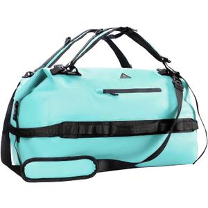 Haimont Large Waterproof Duffel Backpack Roll-Top Heavy Duty Dry Duffle Bag for Boating, Travel, Motorcycle, Kayaking, Camping, 60L