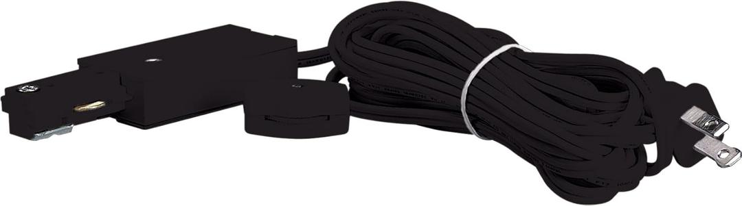 Nuvo TP157 Live End Cord Kit for Track Lighting, 15ft, Black