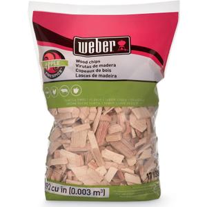 Weber Apple Wood Chips, for Grilling and Smoking, 192 Cu. in (Pack of 1) Weber Apple Wood Chips, for Grilling and Smoking, 192 Cu. in (Pack of 1)