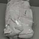 Extra Long Pinch Pleated Linen Curtains 120 Inches Long for Living Room Beige White Cream Beige Light Filtering Pinch Pleat Curtain for Big Large Windows Back Tab Back Tab with Hooks Clip Rings Set