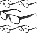 Gaoye Professional Reading Glasses for All Day - Computer Readers with Blue Light Protection - Value Pack, +1.