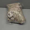 BGment Beige Linen Curtains 84 Inch Length 2 Panels for Living Room, Thick Semi Sheer Drapes Non See Through with Grommet Light Filtering Window Treaments for Bedroom, Each 52 Inch Wide