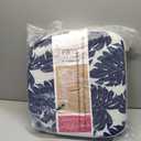 Outdoor Chair Cushions (Set of 2) 16x17 Inch Patio Seat Cushions Navy Square Chair Pads for Outdoor Patio Furniture Garden Home Office