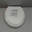 Quick Flip Elongated Toilet Seat with Built-In Potty & Splash Guard for Toddler Training, Slow Close - Jool Baby