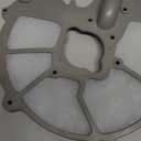 Upgraded"No Hump" DD63-00104A For Samsung Dishwasher Pump Mesh Filter Body (OEM) Parts, Grey (9 * 8.6 * 0.2 inch) (Match DD63-00099A Sump-Cover)