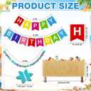 Yinder 3 Pcs Luau Birthday Party Decorations Set