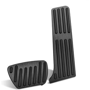 Black Accelerator Gas Brake Pedal Pad Cover Compatible for Lexus ES300h ES350 NX450h UX250h 2022-2024,Compatible for Toyota RAV4 2022-2024,for Sienna 2023-2024 Non-Slip Foot Gas Brake Pedal