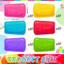 Colorful PVC Floor Stickers Candy Themed Floor Decals Candy Themed Party Decoration for Theme Birthday Party Supplies Halloween Trunk or Treat Car Decorations(60 Pcs,11.8 x 7.9 Inch)