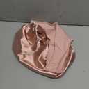 YANIBEST Silk Bonnet for Sleeping Women Adjustable Double Layer Satin Bonnet Reduce Friction Prevent Frizz Natural Curly Hair (Large, Blush Pink)