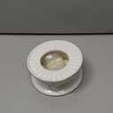 Ceramic Teapot Warmer, Gold Rim Teapot Heater with Tealight Holder, White Porcelain Tea Kettle Holder Warming Base for Heating Coffee, Milk, Water, Soup