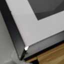 Americanflat 20x28 Picture Frame with Polished Plexiglass - Use as 16x24 Frame with Mat or Display 20x28 Photo Without Mat - Soho Collection - Deep Molding Picture Frames for Wall Display - Black