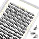 3 x B&Q Lash Clusters 30D 50D-C-9-16MIX LASH Individual 280 Clusters False Eyelash 9-16MIX Lash Clusters Extensions DIY Eyelash Extensions at Home (30D 50D,C-9-16MIX)