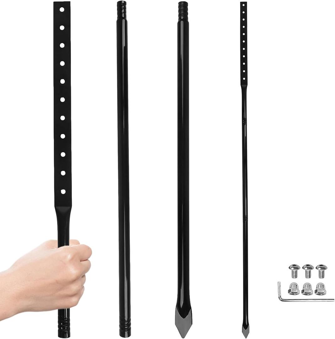 Metal Stake for Yard Sign 52 Inch Heavy Duty Posts with Hardware