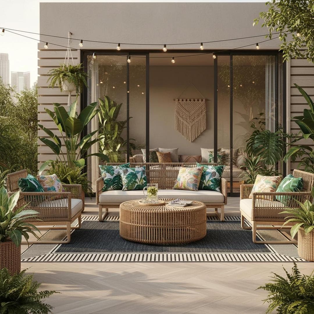 Nuloom Asha Dark Grey/Ivory, 2' x 3', Casual, Striped Border, Soft and Cozy, High Traffic, Stain Resistant, Easy Clean, Durable Area Rug for Indoor/Outdoor Patio, Deck, Porch, Garden, Courtyard