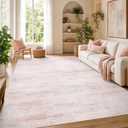 Garvee Girls 8x10 Area Rug Washable Non Slip Soft Low-Pile Stain Resistant