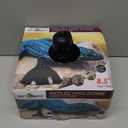 REPTI ZOO 8.5 Inch Reptile Lamp Fixture,Optical Reflection Cover for Reptile Glass Terrariums