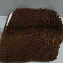 Muddy Mat AS-SEEN-ON-TV Highly Absorbent Microfiber Door Mat and Pet Rug, Non Slip Thick Washable Area and Bath Mat Soft Chenille for Kitchen Bathroom Bedroom Indoor and Outdoor - Brown XXXL 72"X48"