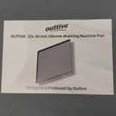 Washing Machine Drain Pan Silicone Mat, Thickened Large 30" X32 NonSlip Waterproof Drip Tray, 1 inch Raised Edge Mat for Under Dryer or Washer, AntiVibration,Floor Leak Protector for Laundry Room