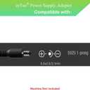 42V 1.5A AC/DC Charger Compatible with Jetson JY-420150 for Jetson Bolt/Bolt Pro/Adventure/LX10/J5/Metro/Journey/J8/Eris Pro/Ora Pro/Racer/Rhythm Power Supply Adapter