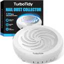 Nail Dust Collector, Nail Stuff with Adjustable Suction, Reusable Filter Nail Vacuum Machine for Acrylic Nails, Gel Nails, Nail Supplies, and Home Salon