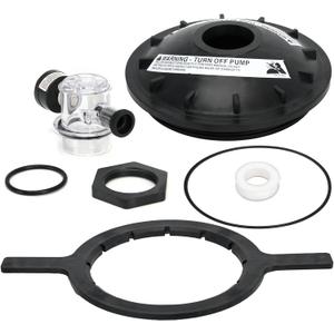 154856 8-1/2 inch Black Buttress Thread Closure Replacement Compatible with Pentair Triton Pool and Spa Sand Filter TR100 TR140 TR100C TR140C TR100C-3 TR140C-3