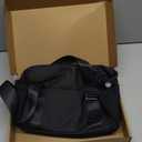 Mini Gym Bag for Women Girls Small Gym Tote Bag with Wet Compartment Waterproof Travel Duffle Bag Cute Workout Sport Bag (Black-12in)