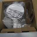 UME 19W LED Security Lights Motion Sensor Light Outdoor, 2000LM Motion Flood Light, 5000K, IP65 Waterproof, 2 Adjustable Head Motion Detector Security Light for Exterior,Outside,Garage,Yard(White) (1pack)