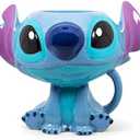 Disney Lilo & Stitch 3D Sculpted Ceramic Coffee Mug | Official Kitchen Accessories | Collectible Drinkware For Home Kitchen Bar Set | Holds 15 Ounces