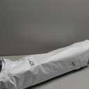 GANAZONO Thickened Plastic Piglet Feeding Trough with 5 Compartments Durable Pig Feeder for Dry and Wet Food Easy to Clean and Install Farm Use (Brown 1pc)