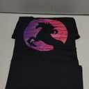 Unicorn Retro Style Vintage Comfort Colors Adult Heavyweight T-Shirt. Size S