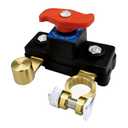 Car Battery Power Cut-Off Switch Breaker, Pure Copper Stable Transmission High Conductivity Disconnect Switch Smart Battery Disconnect for Car Truck Boat Rv Supplies (Red)