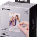 Canon QX20 Color Ink/Label Set, A6 Size, 60 Sheets, 3.4 x 2.1 Inch