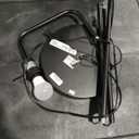 Globe Electric 67065 58" Floor Lamp, Black, Dark Gray Velvet Shade, On/Off Socket Rotary Switch, Living Room Décor, Reading Light, Home Essentials, Bedroom, Office Accessories