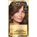 L'Oreal Paris Superior Preference Luminous Fade-Defying Permanent Hair Color, Hair Dye For Up to 9 Weeks of Radiance, Medium Brown 5, 1 Hair Dye Kit