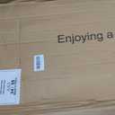 2PCS Oversized Camping Chairs, Heavy Duty Padded, Thick Headrest, Black, Twin Pack
