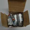 Yolass 3/8” Industrial Air Coupler, 1/4 Inch NPT Threads Size, 3Pcs High Flow Air Coupler and 3Pcs Air Plug, Widely used in Professional Workplace, Home, Auto Repair, Air Compressor, and so on