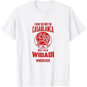 WIDAD CASABLANCA TSHIRT/ WAC, Large , White