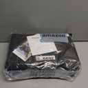 Porch Shield Round Patio Furniture Cover - Waterproof 600D Heavy Duty Outdoor Table and Chairs Cover 76 inch, Black