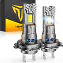 Termitor 2026 New Gen H7 Light Bulbs, High-Performance Bright 70000LM 14X With 18CSP Chips, 1:1 Mini Size Plug-N-Play No Adapter, 10 Years Lifespan IP68, Light Kit Pack of 2