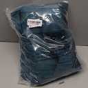 LAMIT Teal Velvet Curtains 120 Inch Length for Living Room, Thermal Insulated Room Darkening Drapes Luxury Privacy Protected Back Tab and Rod Pocket Panels for French Door, 2 Panels, 52 x 120 Inch