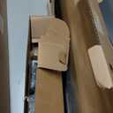 Ivilon Drapery Treatment Window Curtain Rod - Square Design 1 1/8 Rod. 28 to 48 Inch. Black