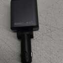 LISEN Retractable Car Charger, Gifts for Men Women, 69W Cars Adapter USB C Fast Charger for iPhone 17, Car Accessories for Men Women, Gifts for Dad Mom, for iPhone 17 Pro Max Air 16 15 14 13 12 Plus (Grey)