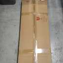 Vlsrka Over The Door Full Body LED Mirror, 47" x 16" White