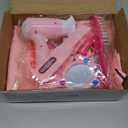 Sanlebi Hair Salon Toys for Girls, 25 Pc Pretend Play Styling Toy Set for Kids 3-6 with Hair Dryer, Barber Scissors and Stylist Accessories, Christmas & Birthday Gift for Girls