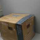 Sweetcrispy Bar Stools Set of 4, Armless PU Leather Adjustable Swivel Barstools, Hydraulic Kitchen Counter Height Thickened Seat Cushion Square Island Countertop Chairs with Back - Modern White