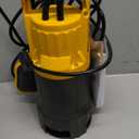 Acquaer 1HP Sump Pump 4948GPH Submersible Drain Pump with Automatic Float Switch, Remove Clean/Dirty Water for Basement, Hot Tub, Pools, Garden Pond