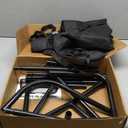 Dog Barrier for Car Back Seat & Cargo Area with Wider Coverage, Universal Fit for Cars, SUVs & Sedans, Dog Car Gate Divider with Chew-Proof Transparent Net and Sturdy Metal Frame for Backseat & Trunk (Mediumfamily car /small & medium SUV)