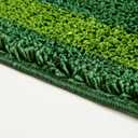 Cute Believe Christmas Bathroom Rugs Bath Mat Non Slip Washable, Green Grinch Reindeer Fun Xmas 2x3 Throw Area Rugs for Kitchen Entryway Bedroom, Holiday Winter Festive Seasonal Indoor Door Mat